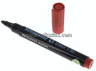 SCHNEIDER Permanentmarker Rundspitze (1 - 3 mm), rot