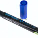 SCHNEIDER Permanentmarker Keilspitze (1 - 5 mm), blau