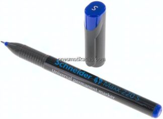 SCHNEIDER OHP-Permamentmarker, Finelinerspitze, 0,4, blau