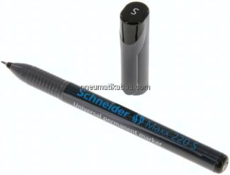 SCHNEIDER OHP-Permamentmarker, Finelinerspitze, 0,4, schwarz