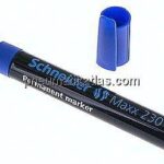 SCHNEIDER Permanentmarker Rundspitze (1 - 3 mm), blau