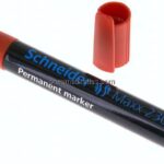 SCHNEIDER Permanentmarker Rundspitze (1 - 3 mm), rot