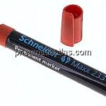 SCHNEIDER Permanentmarker Keilspitze (1 - 5 mm), rot