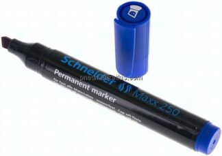 SCHNEIDER Permanentmarker Keilspitze (2 - 7 mm), blau