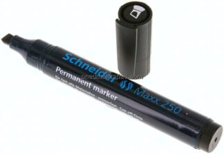SCHNEIDER Permanentmarker Keilspitze (2 - 7 mm), schwarz