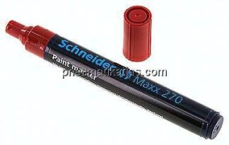 SCHNEIDER Lackmarker MAXX, 1 - 3mm, rot