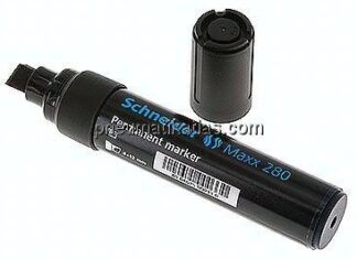 SCHNEIDER Permanentmarker Keilspitze (4 - 12 mm), schwarz