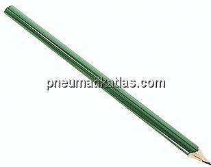 Zimmermannsbleistift, 240 mm, Härte H (dunkelgrün)