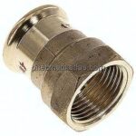 Pressfitting, Übergangsmuffe 22mm innen / Rp 1" IG