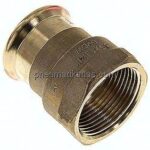 Pressfitting, Übergangsmuffe 35mm innen / Rp 1-1/4" IG