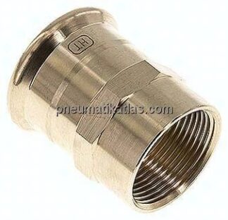 Pressfitting, Übergangsmuffe 42mm innen / Rp 1-1/4" IG