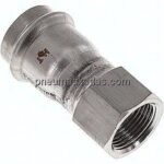 Pressfitting, Übergangsmuffe 28mm innen / Rp 3/4" IG