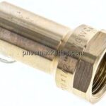 Pressfitting, Übergangsmuffennippel 18mm außen/Rp 1/2" IG