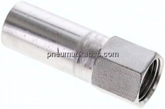 Pressfitting, Übergangsmuffennippel 22mm außen/Rp 1/2" IG
