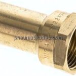 Pressfitting, Übergangsmuffennippel 22mm außen/Rp 3/4" IG