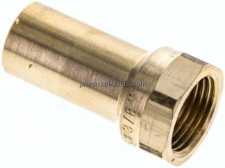 Pressfitting, Übergangsmuffennippel 15mm außen/Rp 3/8" IG