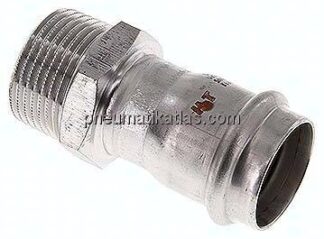 Pressfitting, Übergangsnippel 28mm innen / R 1" AG