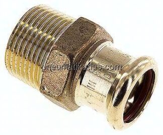Pressfitting, Übergangsnippel 18mm innen / R 3/4" AG
