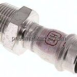 Pressfitting, Übergangsnippel 18mm innen / R 3/4" AG