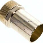 Pressfitting, Übergangsnippel 42mm außen / R 1-1/2" AG
