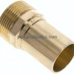 Pressfitting, Übergangsnippel 35mm außen / R 1-1/4" AG