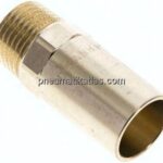 Pressfitting, Übergangsnippel 22mm außen / R 1/2" AG