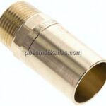Pressfitting, Übergangsnippel 28mm außen / R 3/4" AG