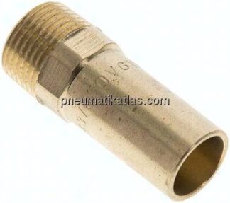 Pressfitting, Übergangsnippel 15mm außen / R 3/8" AG
