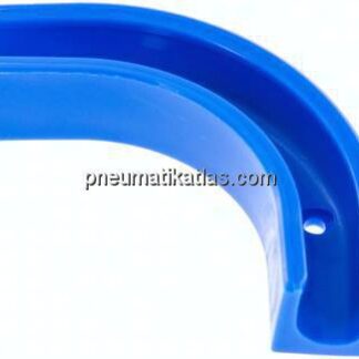 90°-Schlauchstütze, blau für 11,6mm Schlauch