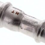 Pressfitting, Reduziermuffe, 18x15mm, 1.4404