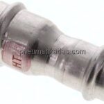 Pressfitting, Reduziermuffe, 28x22mm, 1.4404