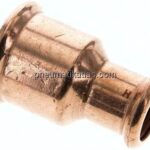 Pressfitting, Reduziermuffe, 35x22mm, Kupfer / Kupferlegierung