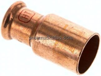 Pressfitting Reduziernippel 28x18mm (außenxinnen)