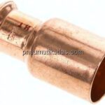 Pressfitting Reduziernippel 35x22mm (außenxinnen)