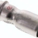 Pressfitting Reduziernippel 35x28mm (außenxinnen)