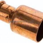 Pressfitting Reduziernippel 42x22mm (außenxinnen)