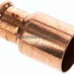 Pressfitting Reduziernippel 42x28mm (außenxinnen)