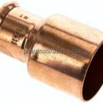 Pressfitting Reduziernippel 54x35mm (außenxinnen)