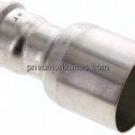 Pressfitting Reduziernippel 54x35mm (außenxinnen)