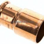 Pressfitting Reduziernippel 54x42mm (außenxinnen)