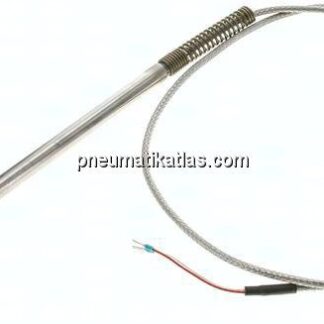 Einsteck-Widerstandsthermometer Pt100 (2-Leiter), 10x200mm