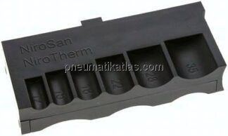 Pressfitting, Schablone für Edelstahlrohre 12 - 54 mm
