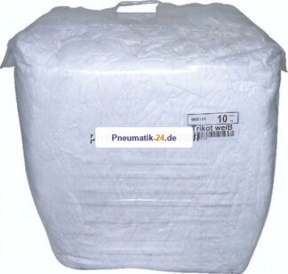 Industrieputzlappen (Trikot, weiß), 10 kg Ballen