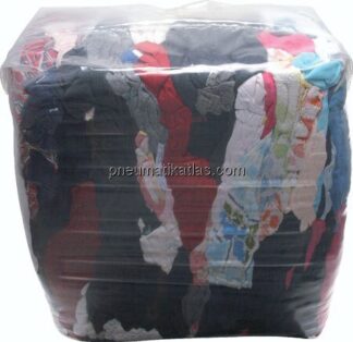 Industrieputzlappen (Trikot, bunt), 10 kg Ballen