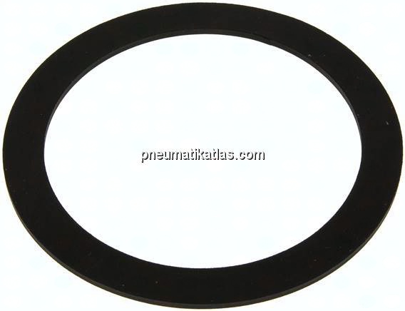 Dichtungen für PVC-U-Losflansche 110 mm (DN100), FKM