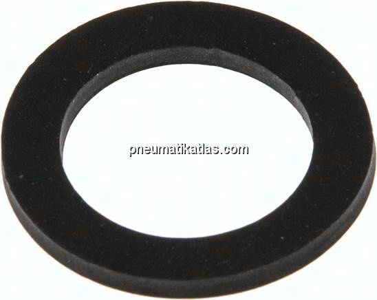 Dichtungen für PVC-U-Losflansche 20 mm (DN15), EPDM