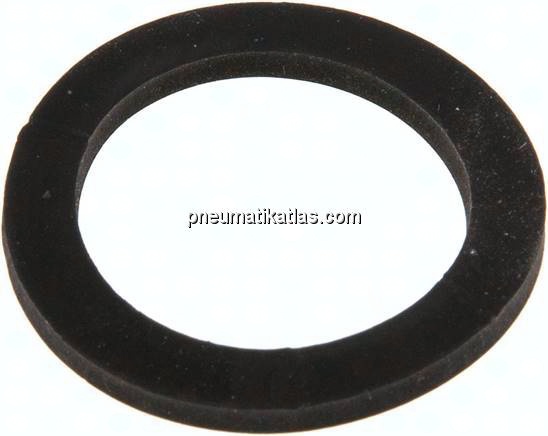 Dichtungen für PVC-U-Losflansche 20 mm (DN15), FKM