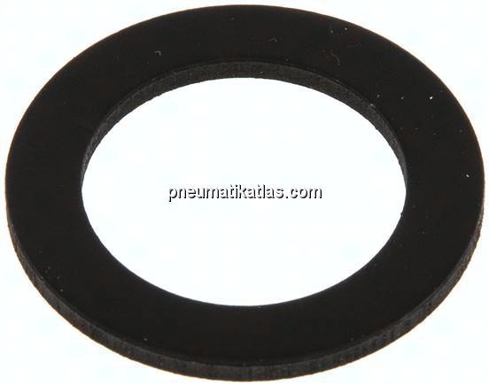 Dichtungen für PVC-U-Losflansche 25 mm (DN20), FKM
