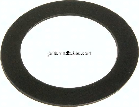 Dichtungen für PVC-U-Losflansche 50 mm (DN40), EPDM