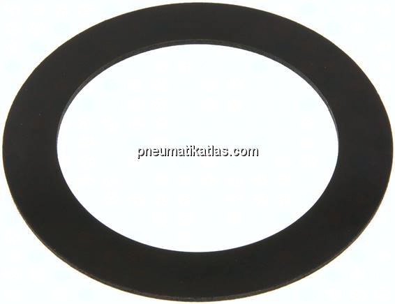Dichtungen für PVC-U-Losflansche 75 mm (DN65), FKM